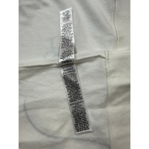 NWT Disney Store Minnie Mouse Red Bow Front Back Women 1X White Sweatshirt Top - Picture 15 of 16